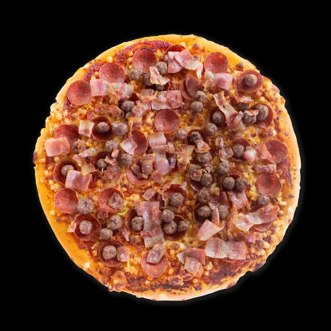 Pizza Carnívora de La Pizzanesa